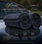 Revia Car Cleaning Towel 1200gsm Dimensions: 50*80cm