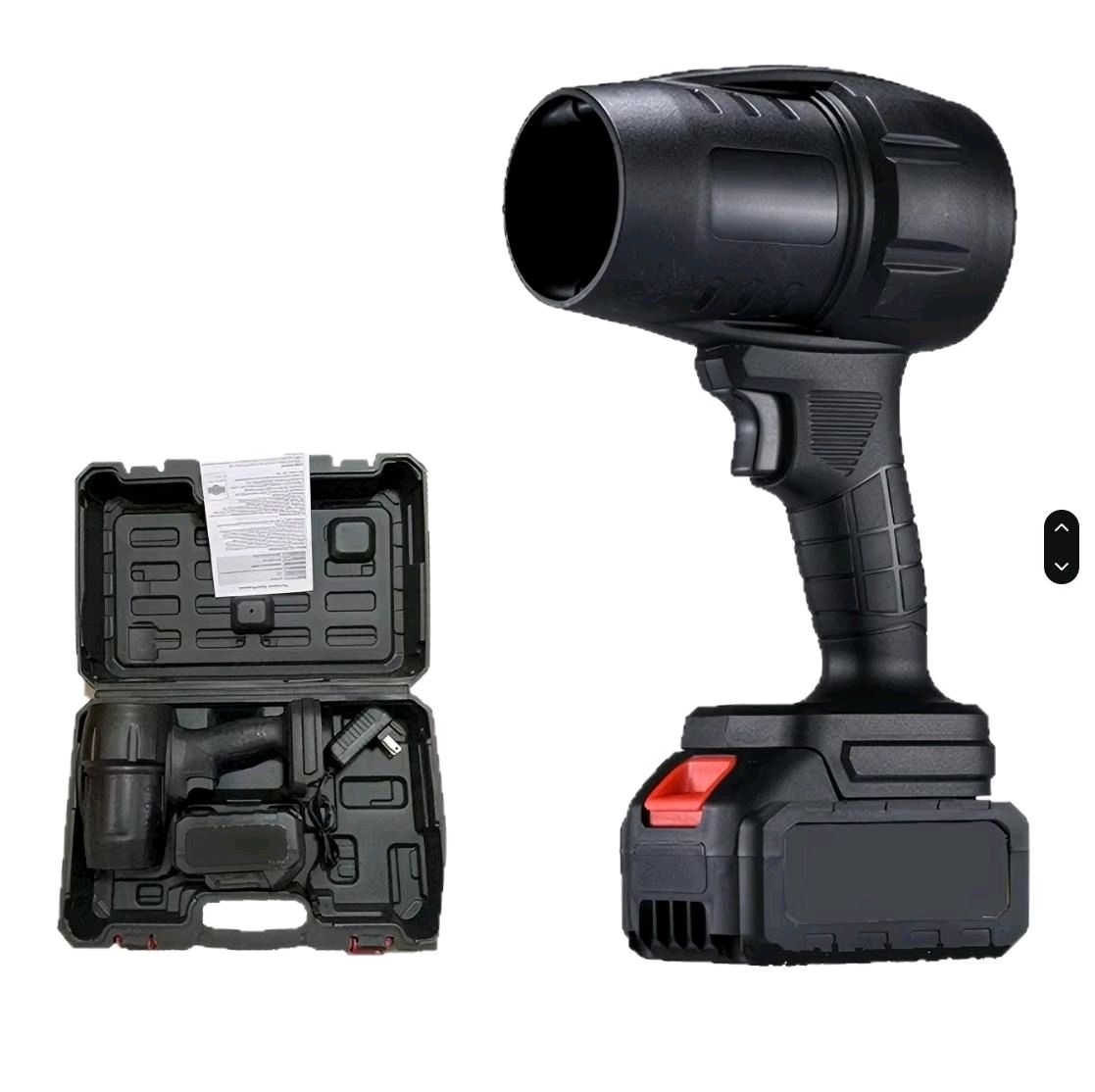 48V Cordless Handheld Leaf Blower Lithium-Ion Handheld | 2 Batteries Case