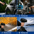 48V Cordless Handheld Leaf Blower Lithium-Ion Handheld | 2 Batteries Case